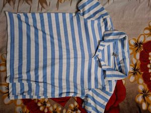 Striped Polo top