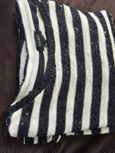 Striped Sequin Top