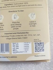 Sanfe Pimple Patches