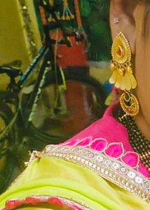 Long Mangalsutra With Earrings