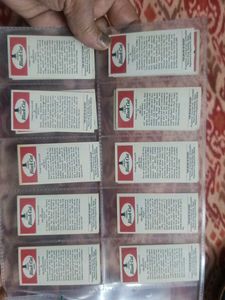 Vintage Car Trading Cards