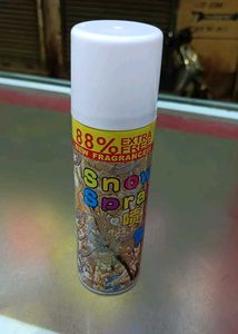 snow spray for party