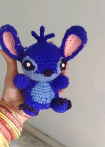 Blue Stitch Crochet Soft Toy