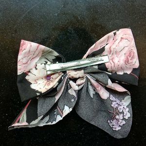 Flower Bow For Both Long And Short Hair