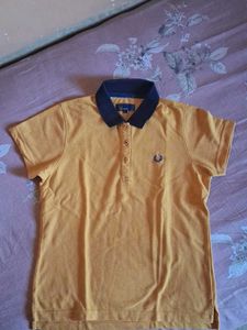 Fred Perry Yellow Polo Shirt
