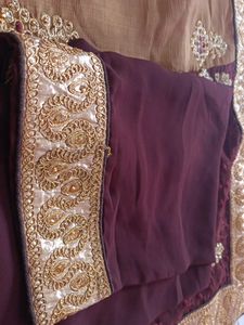 New Saree With Blouse Piece