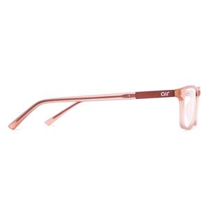 Lenskart Matte Pink Full RimRectangle Air