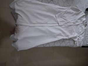 White Cotton Kurta