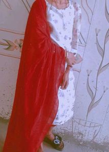 Women Kurta,Pent With Dupatta