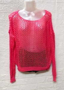 Tops For Rs.99 Only/ Crochet 🧶 Red Pink Top
