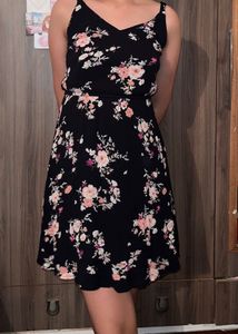 Floral Print Mini Dress