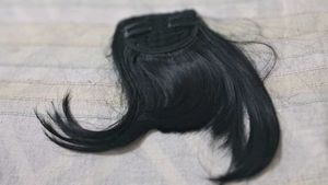 100 Human hair Bangs Fringe