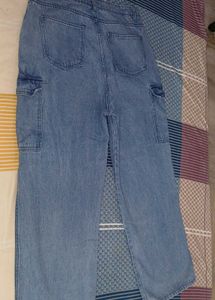 Wide Leg Cargo Jeans 👖 ❤️