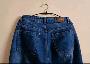 Women High Waist Ripped Jeans