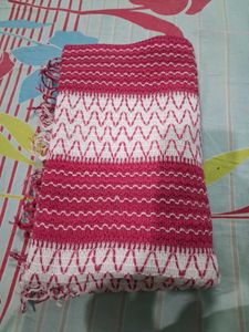 Striped woolen shawl