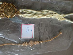 Elegant Pearl Necklace &amp; Bracelet Set