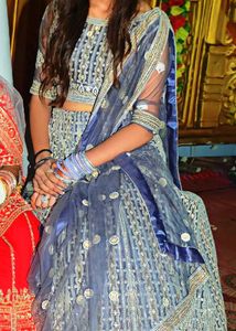 Lavender Lilac Lehenga & Choli Set