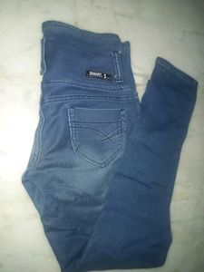 Dark Blue Denim Jeans
