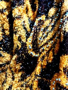 Feather Embroided Woolen Stole