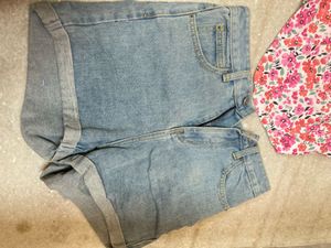Bule Shorts Hot Pants