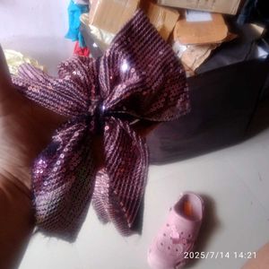 Sparkly Sequin Hair Bow
