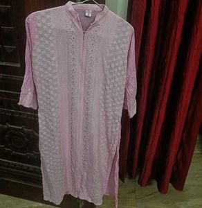 Pink Kurti With Pant