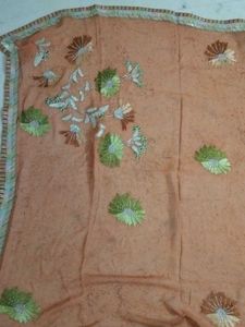 Mustard Pure Saree
