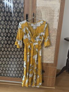 Mustard Dress