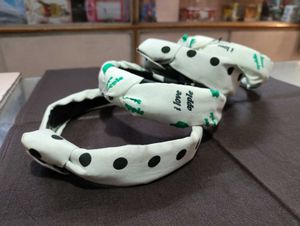 Combo Of 4 Boho Hair Bands ,Knotted Hairband Women