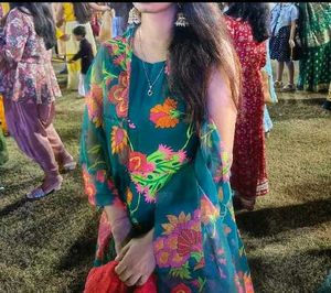 Green Kurta Set