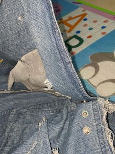 Denim Asymmetrical Skirt