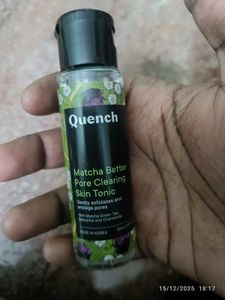 new Quench Matcha Pore Clearing Tonic