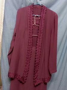 Zara Top, Elegant Purple Suits 3set