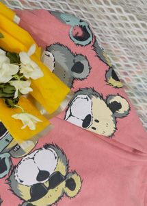 Cute Bear Print Sweatshirt