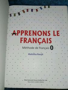 APPRENONS LE FRANCAIS Methode De Francais 0