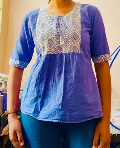 Pure Cotton Tunic Top