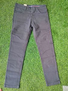 Tommy Hilfiger Charcoal Color Trouser