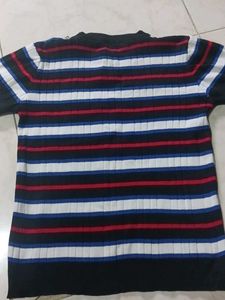 Stylish women&#39;s Striped Casual T-Shirt