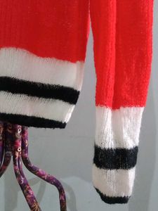 Red sweater