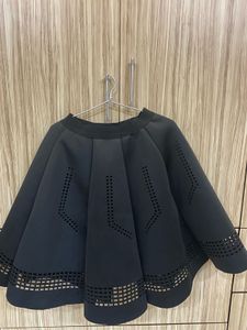 High Waist Pleated Skirt