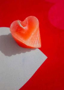 Sented Candle  Heart Shape