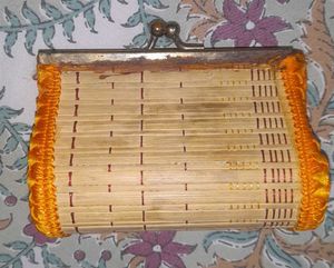 Vintage Bamboo Wallet