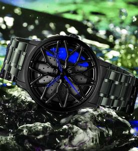 Stylish Black Wrist Watch