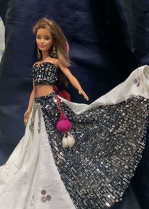 Barbie Lehenga Choli Doll
