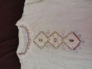 Embroidered Kurta Pant With Dupatta