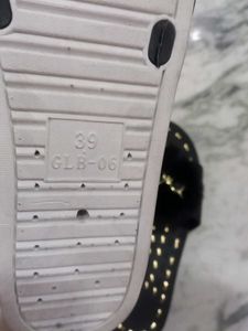 Black Color Flip Flop Slippers