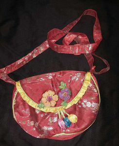 Cute Chinese Floral Bag