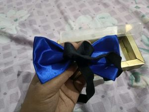 Blue Bow Tie