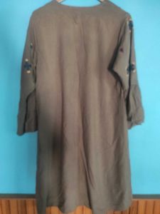 Embroidered Casual Dress