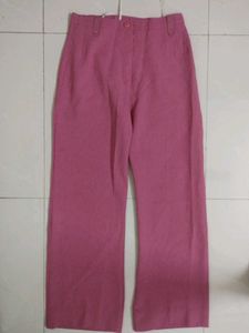 Pink Stylish Trouser For Women